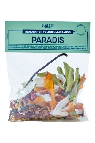 Préparation coco-fraise pour rhum arrangé Paradis  - 30 g