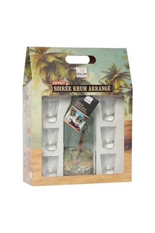 Coffret Soirée Rhum Arrangé - 7 produits