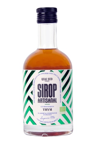 Sirop artisanal au thym bio - 35 cl