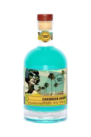 Punch au rhum Caribbean Lagoon - 70 cl