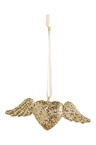 3 corações - Dourado