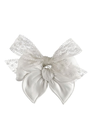 Saquinho de 3 decorações perfumadas "Voile de Lin" Noeud