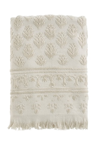 Toalha de banho Petite Indienne - Branco - 70 x 140 cm