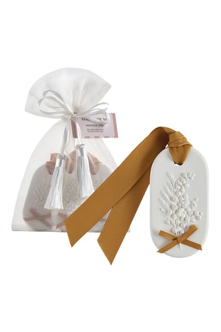 3 decorações perfumadas «Mimosa Joli» Soleil de Provence - Branco