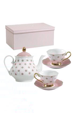 Serviço de chá em porcelana Madame de Récamier - 5 peças