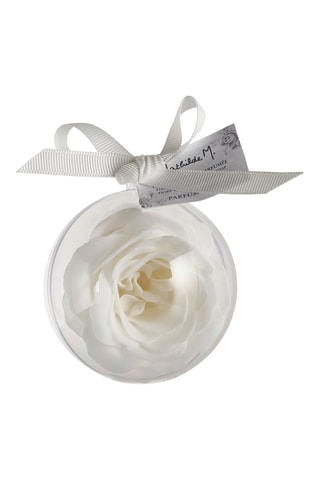 3 x Bolas de sabão perfumadas Rose - Branco