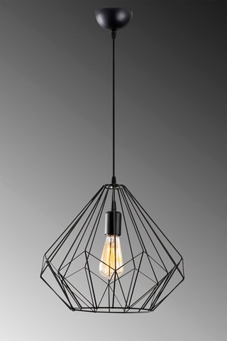 Candeeiro suspenso Diamond Preto