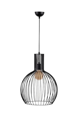 Candeeiro suspenso Fellini Preto