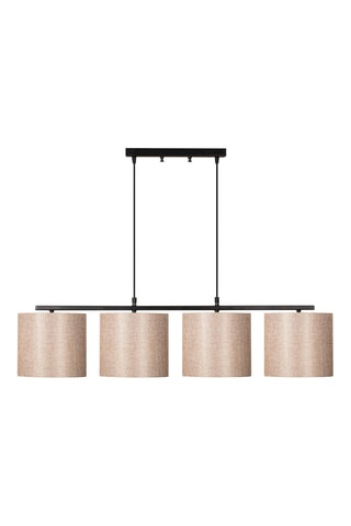 Candeeiro suspenso Valiz  Preto e creme