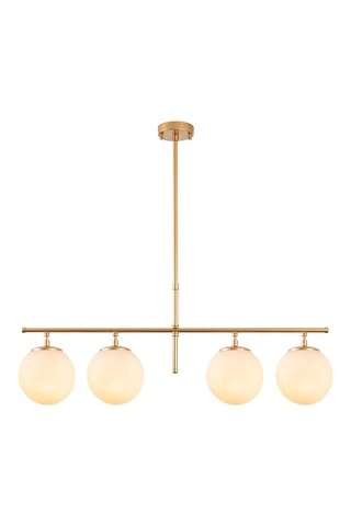 Candeeiro suspenso Roe 
Dourado