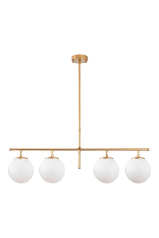 Candeeiro suspenso Roe 
Dourado