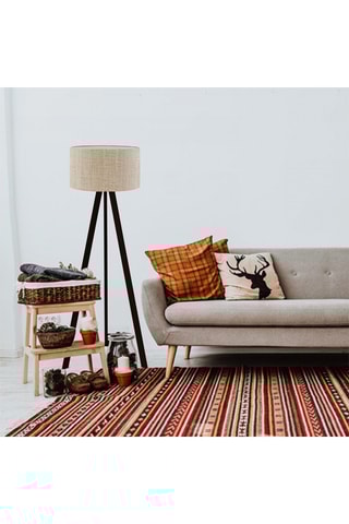 Lampadaire trépied Ayd - Beige - 60 W - 21 x 38 cm