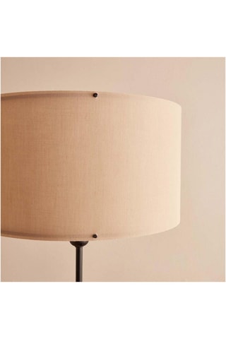 Candeeiro de pé - Bege - 60 W