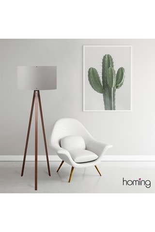 Lampadaire trépied Ayd - Gris - 60 W - 140 cm