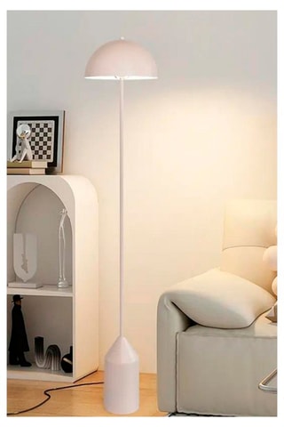 Lampadaire Ayd - Blanc et noir - 60 W