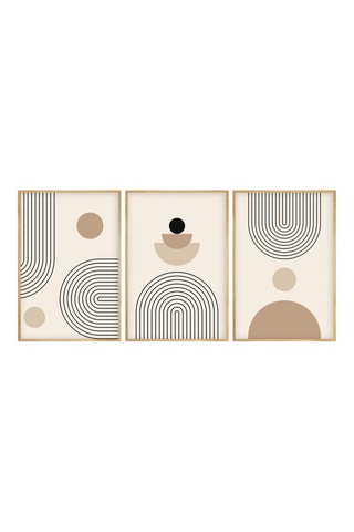 3 quadros Huhu - 50 x 70 cm