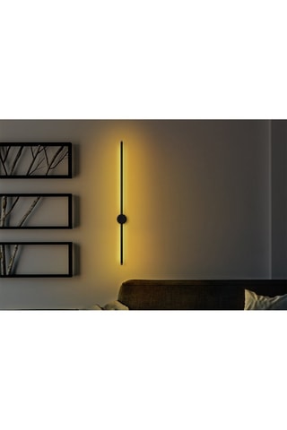 Aplique de parede LED Sword - Preto - 13 W