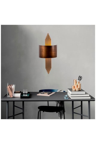 Aplique de parede 619 - A - Dourado