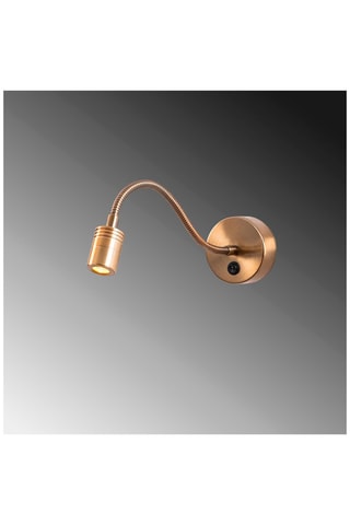 Aplique de parede Reading - Dourado - 1 W