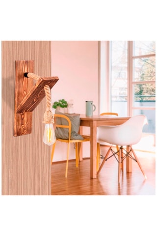 Aplique de parede Natural