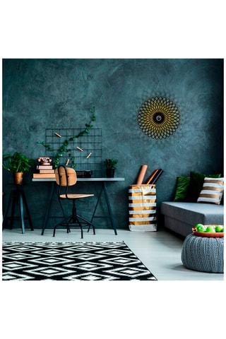 Aplique de parede Fellini - Preto - 40 W