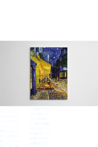 Quadro "Terrasse du café le soir" Van Gogh - 50 x 70 cm