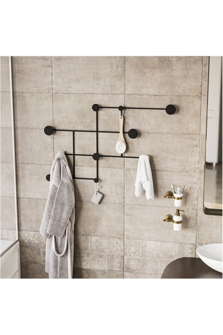 Porte-manteau -  Noir - 112 x 64 x 10 cm