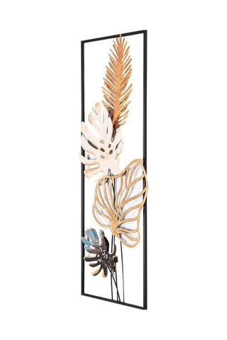 Decoração de parede Dourado e preto