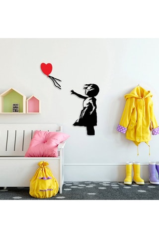Décoration murale "La petite fille au ballon" - Banksy