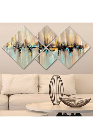 Quadríptico - 2 painéis de 40 x 40 cm - 2 painéis de 20 x 20 cm