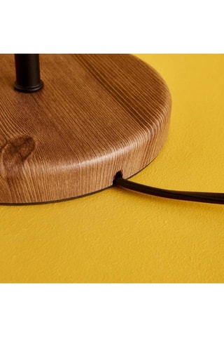 Candeeiro de mesa Verde e castanho