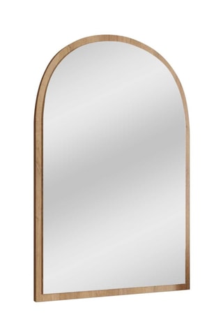 Miroir - 60 x 90 x 2,2 cm - Imitation chêne