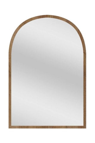 Miroir - 60 x 90 x 2,2 cm - Imitation chêne