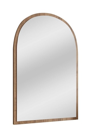 Miroir - 60 x 90 x 2,2 cm - Imitation noyer