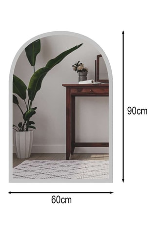 Miroir - 60 x 90 x 2,2 cm - Blanc