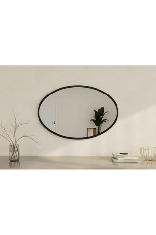 Miroir - 90 x 60 x 2,2 cm - Noir