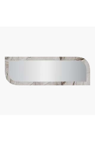 Miroir - 120 x 40 x 2,2 cm - Imitation marbre