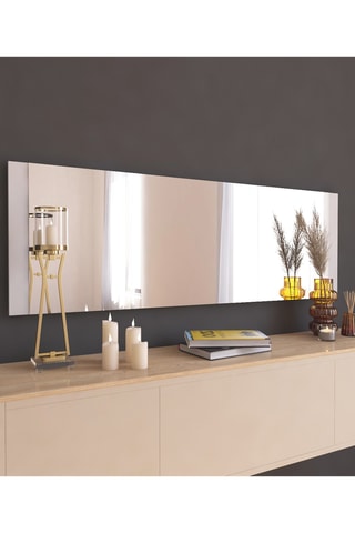 Miroir - 40 x 120 x 2,2 cm - Argenté