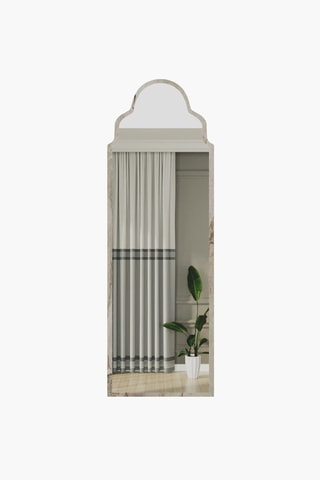 Miroir - 50 x 160 x 2,2 cm - Imitation marbre