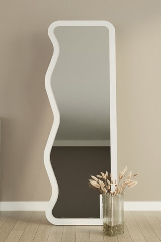 Miroir - 50 x 160 x 2,2 cm - Blanc