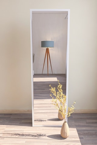 Miroir - 50 x 160 x 2,2 cm - Blanc