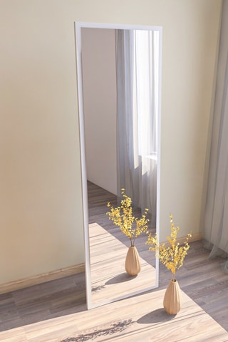 Miroir - 50 x 160 x 2,2 cm - Blanc