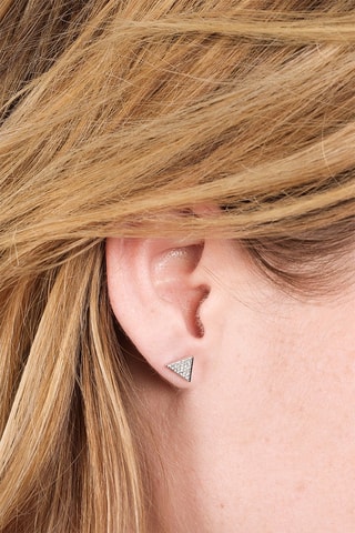 Puces Plotho Or blanc et diamants