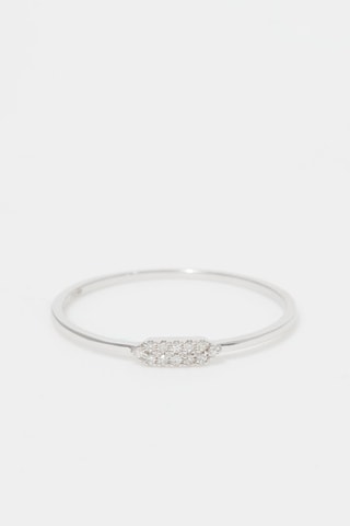 Bague Justine Or blanc et diamants