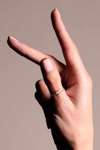 Bague Eudore Or blanc et diamants