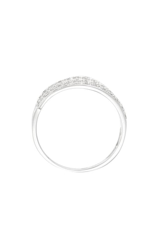 Bague Sensualité Or blanc et diamants