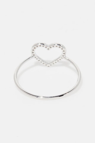 Bague Amour Or blanc et diamants