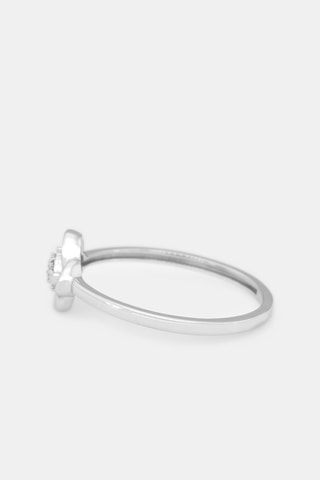 Bague Florecita - Or blanc et diamants