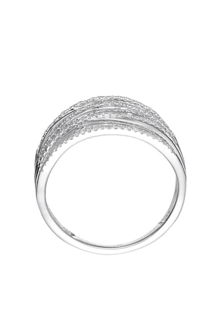 Bague Hélène - Or blanc et diamants