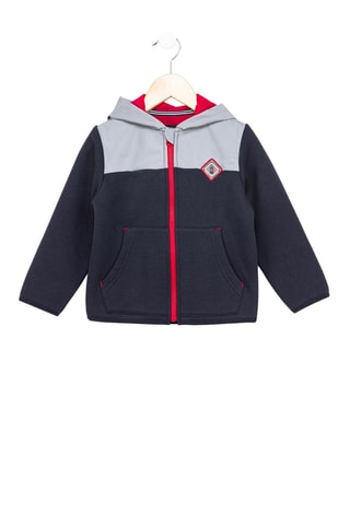 Jasje met Capuchon Alux Marineblauw - Terre de Marins